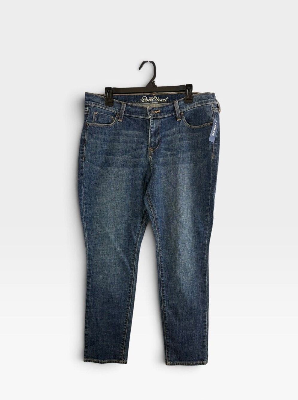 Old Navy Womens Jeans Adult Size 14 Sweetheart Medium Wash Denim NEW